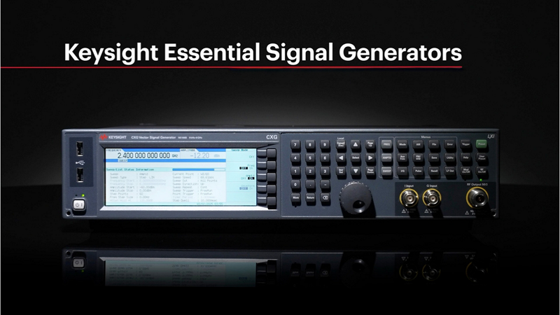 Keysight Essential Signal Generators